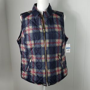 🆕️ crown and ivy • plaid vest